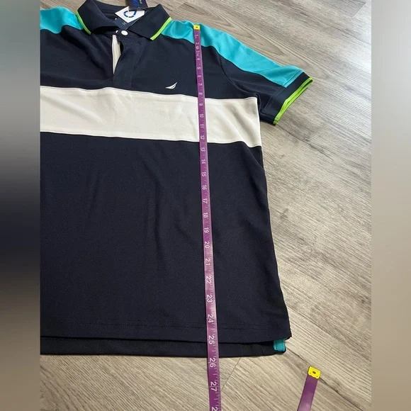 NAUTICA NAVTECH SUSTAINABLE CRAFTED POLO SHIRT size S - Picture 7 of 7